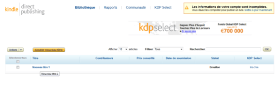 Kindle Direct Publishing