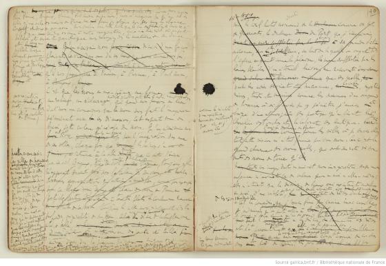 Manuscrit Proust