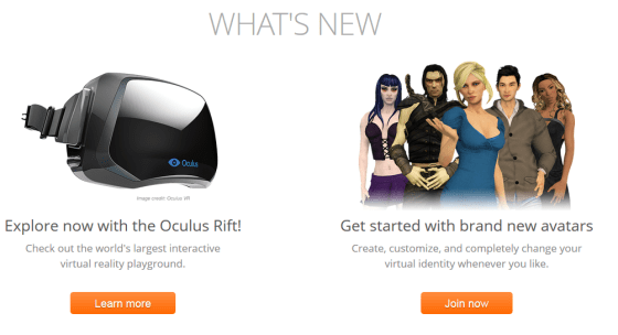 Second Life Oculus Rift