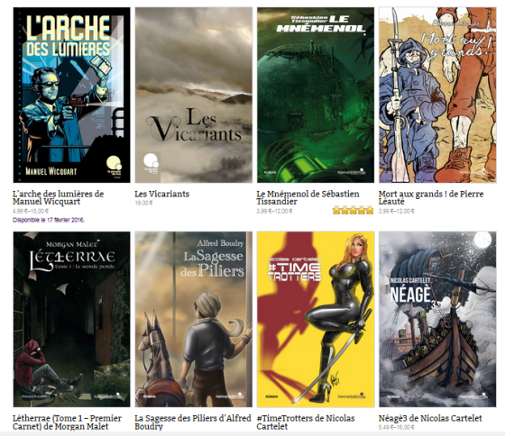 N'hésitez pas à découvrir ou redécouvrir le catalogue du Peuple de Mü !